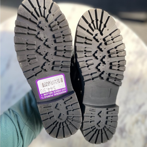 Steve Madden Girls’ Patent Loafers with Rhinestone Chain – Size 13 - Picture 5 of 12